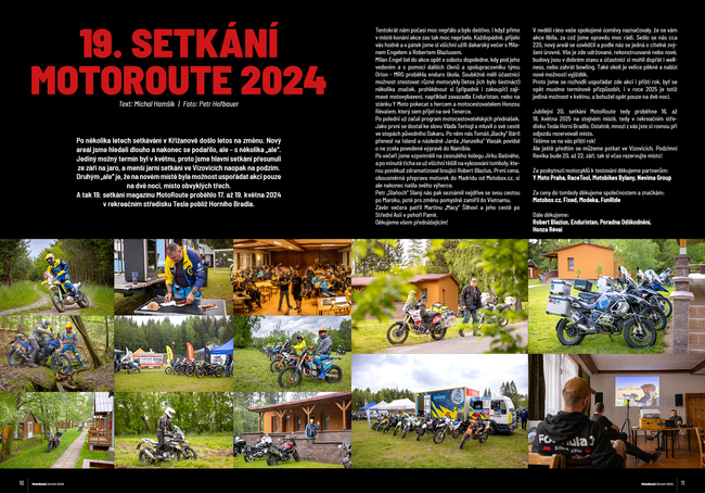 19. setkání MotoRoute 2024