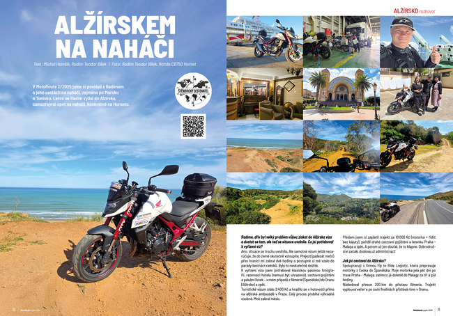 Alžírskem na naháči