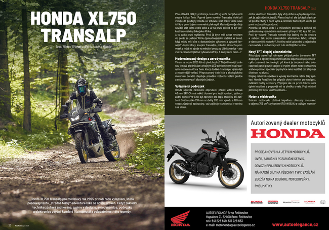 Test Honda XL 750 Transalp 2025