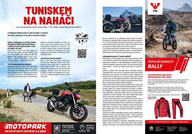 Tuniskem na naháči